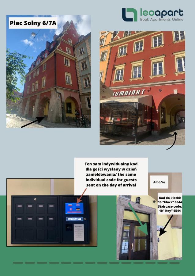 Solny Square Aparthotel Wroclaw Exterior photo
